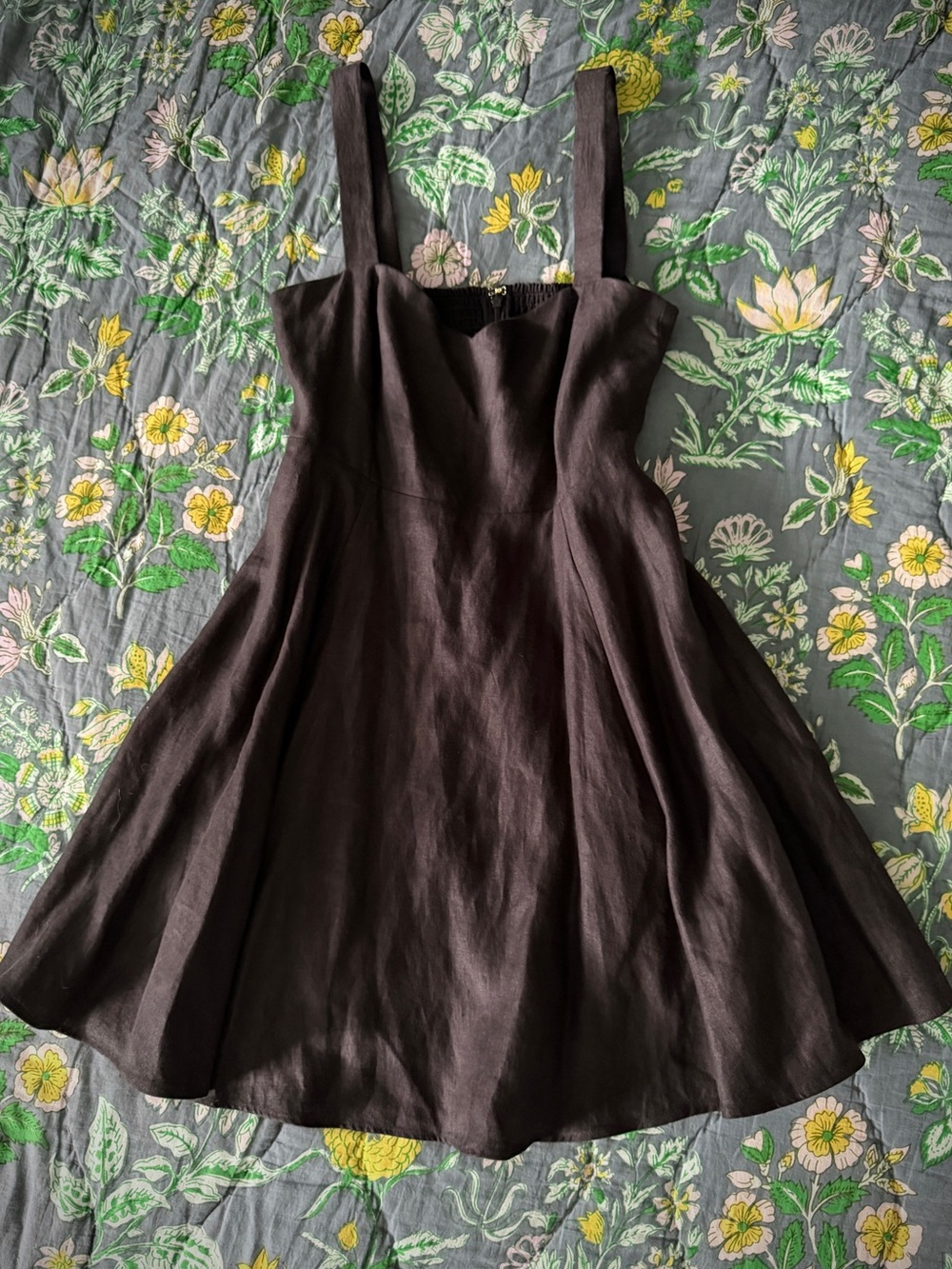 Sezane Salie Dress Black - Size 6